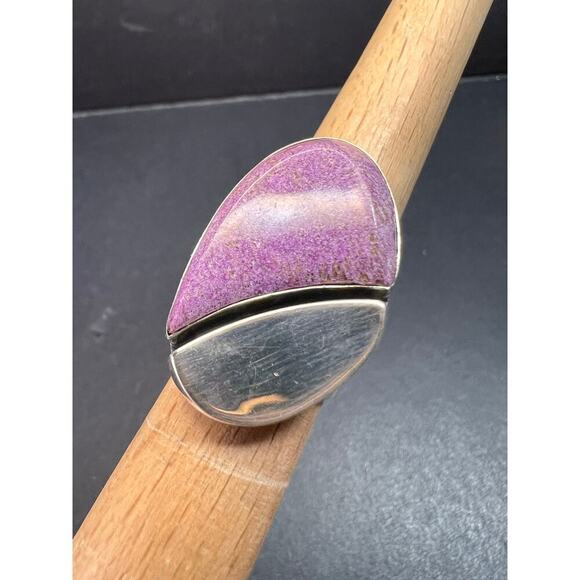 Jay King DRT stichtite sterling silver ring size 6 - Picture 6 of 16